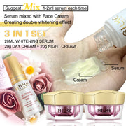 Lightening Face Cream Set for Dark Skin
