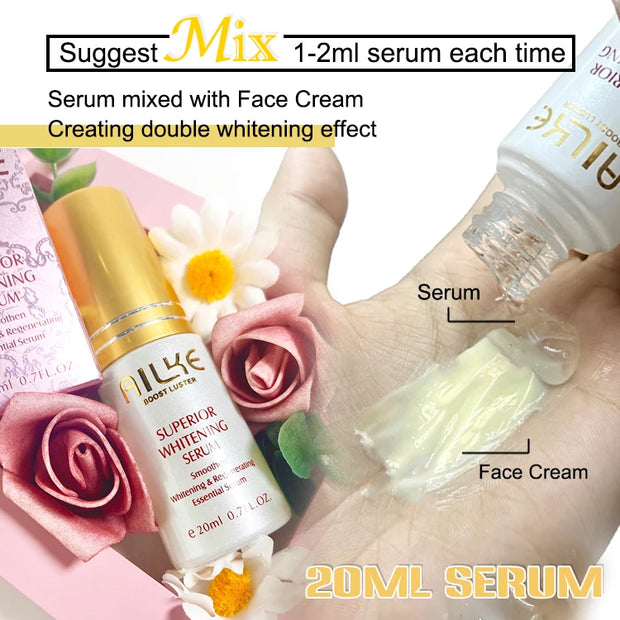 Lightening Face Cream Set for Dark Skin
