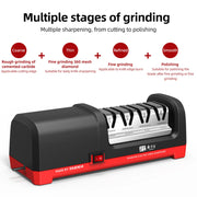 4-Stage Electric Knife Sharpener for Kitchen