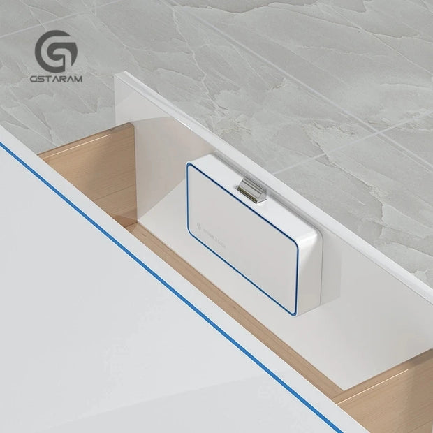 GSTARAM Keyless Invisible Hidden Electric Cabinet Drawer RFID Sensing Lock No Drill Hole Lock Good quality