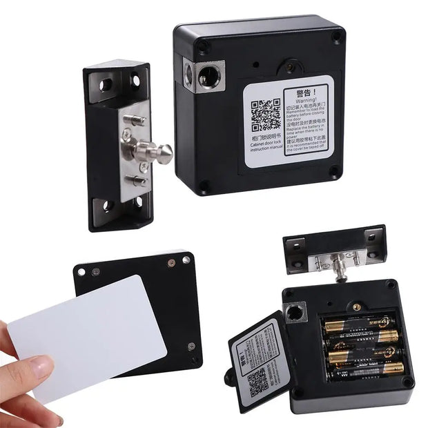 Electronic Smart Drawer Lock IC card Easy To Install RFID smart lock Convenient Safe Hidden Cabinet Lock Home