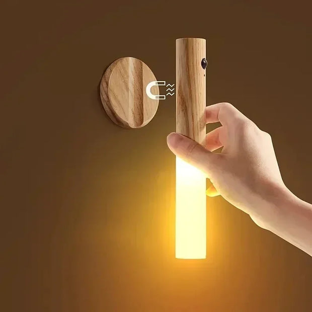 Smart Motion Sensor Night Light - LED Ambient Lighting,Rechargeable Wall/Cabinet Light for Bedroom Nursery Hallway Kitchen Decor