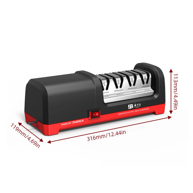 4-Stage Electric Knife Sharpener for Kitchen
