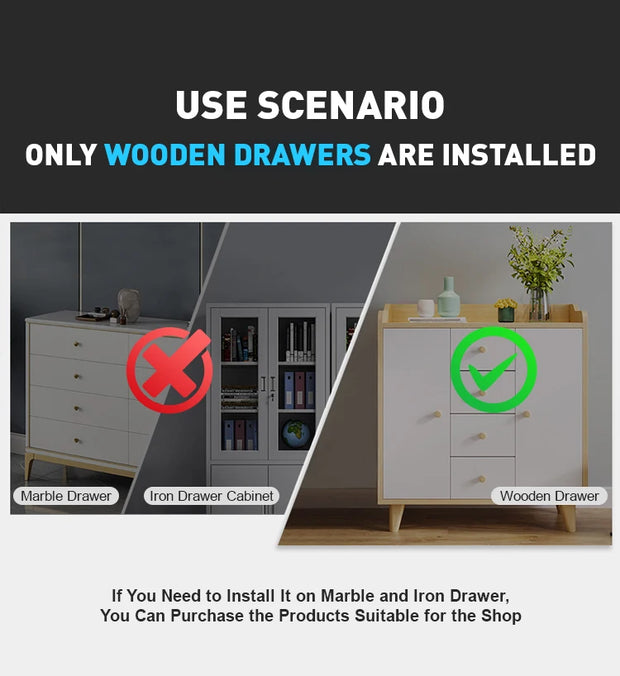 GSTARAM Keyless Invisible Hidden Electric Cabinet Drawer RFID Sensing Lock No Drill Hole Lock Good quality