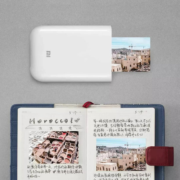 Xiaomi AR Printer 300dpi Portable Photo Mini Pocket With DIY Share 500mAh Picture Printer Pocket Printer Work With Mihome APP