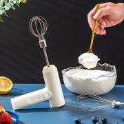 Wireless Electric Hand Mixer with 3 Speeds