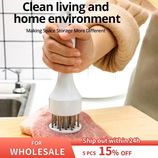 Stainless Steel Meat Tenderizer Needle Tool