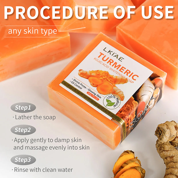 Turmeric Whitening Body Wash Bar Soap