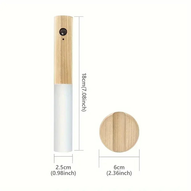 Smart Motion Sensor Night Light - LED Ambient Lighting,Rechargeable Wall/Cabinet Light for Bedroom Nursery Hallway Kitchen Decor