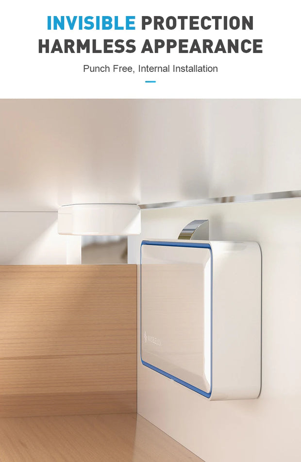 GSTARAM Keyless Invisible Hidden Electric Cabinet Drawer RFID Sensing Lock No Drill Hole Lock Good quality