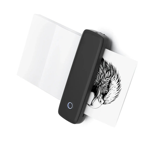 Portable Thermal Transfer Printer Wireless&USB Connect with Mobile Computer 56mm/77mm/107mm/210mm/216mm