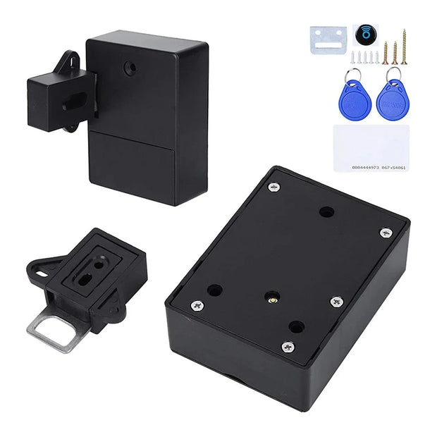 Invisible Magnetic Digital Cabinet Lock Rfid Plastic Safety Smart Drawer Hidden Lock Protect Privacy Drawer Cabinet Lock