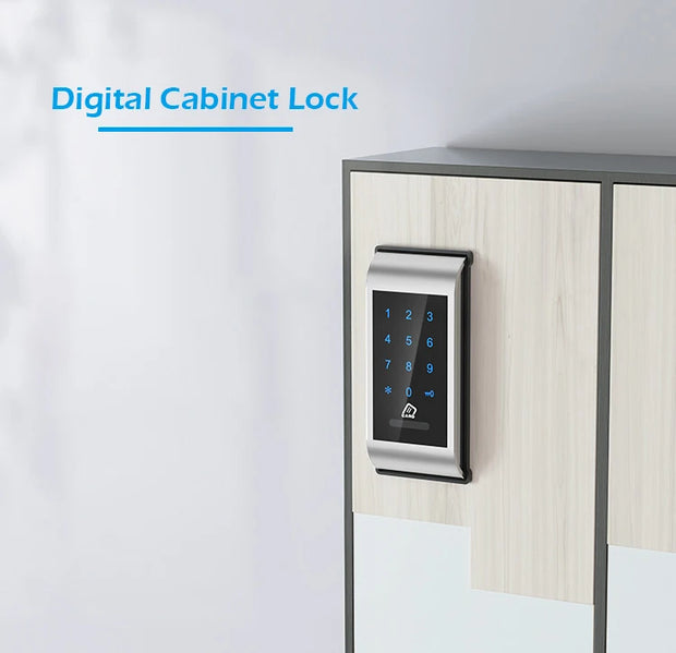 Intelligent Keypad RFID Electronic Cabinet Locker Sauna Lock for Home Gym School Spa Cabinet Door