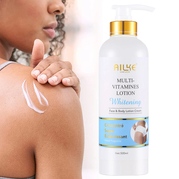Whitening Body Lotion with Vitamins A–E
