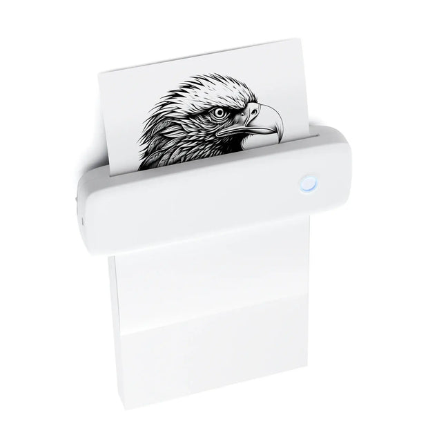 Portable Thermal Transfer Printer Wireless&USB Connect with Mobile Computer 56mm/77mm/107mm/210mm/216mm