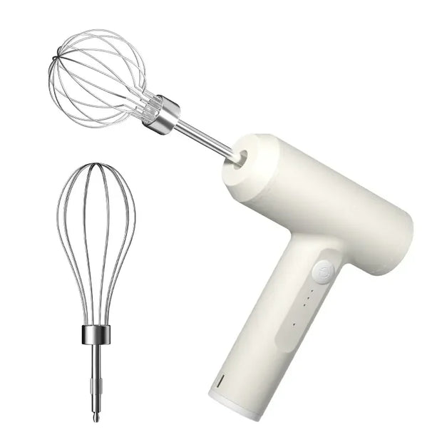 Wireless Electric Hand Mixer with 3 Speeds
