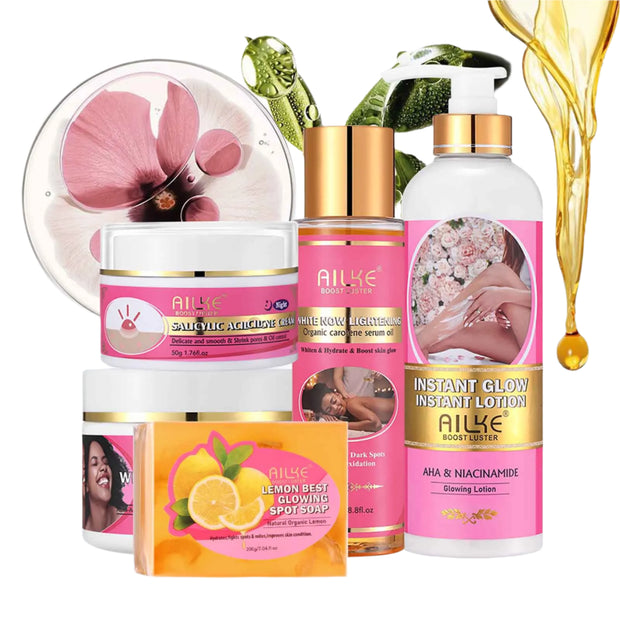 AHA Organic Skin Brightening Care Set