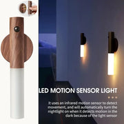 Smart Motion Sensor Night Light - LED Ambient Lighting,Rechargeable Wall/Cabinet Light for Bedroom Nursery Hallway Kitchen Decor