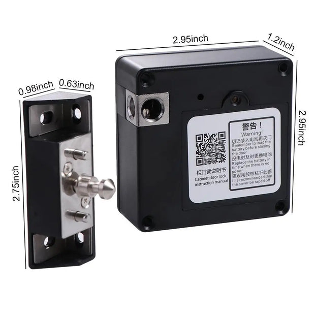 Electronic Smart Drawer Lock IC card Easy To Install RFID smart lock Convenient Safe Hidden Cabinet Lock Home