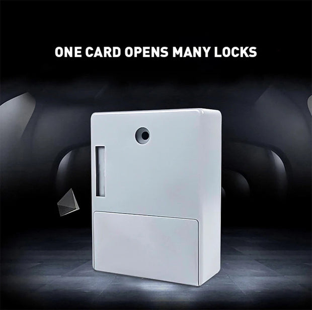 Invisible Magnetic Digital Cabinet Lock Rfid Plastic Safety Smart Drawer Hidden Lock Protect Privacy Drawer Cabinet Lock