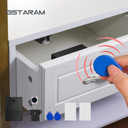 Invisible Magnetic Digital Cabinet Lock Rfid Plastic Safety Smart Drawer Hidden Lock Protect Privacy Drawer Cabinet Lock