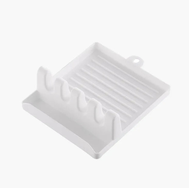 Spatula and Lid Rack Spoon Holder