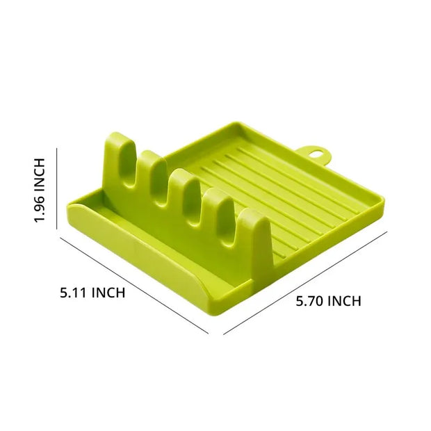 Spatula and Lid Rack Spoon Holder