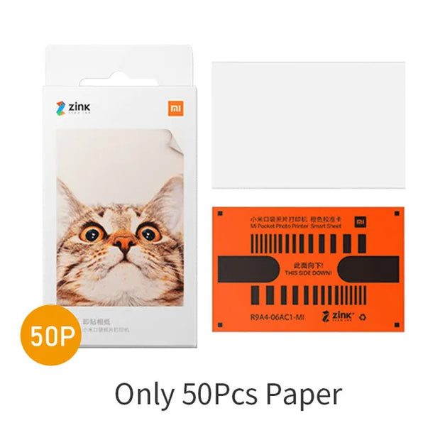 Xiaomi AR Printer 300dpi Portable Photo Mini Pocket With DIY Share 500mAh Picture Printer Pocket Printer Work With Mihome APP