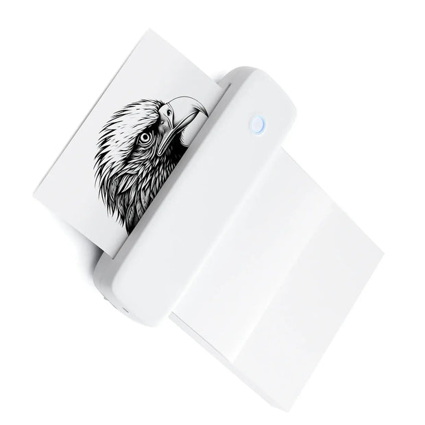 Portable Thermal Transfer Printer Wireless&USB Connect with Mobile Computer 56mm/77mm/107mm/210mm/216mm