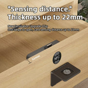 Smart Wood Door Lock Invisible Electronic Lock RFID Card NFC Unlock Keyless Mailbox Cabinet Locker Furniture Drawer Smart Locks