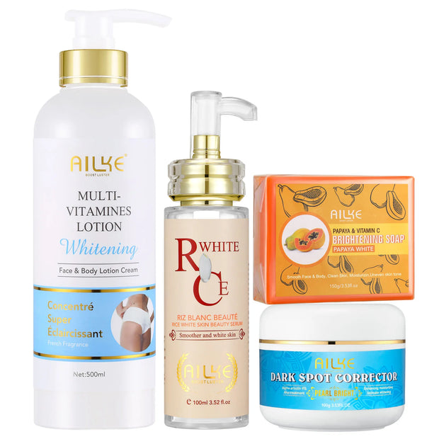Whitening Body Lotion with Vitamins A–E