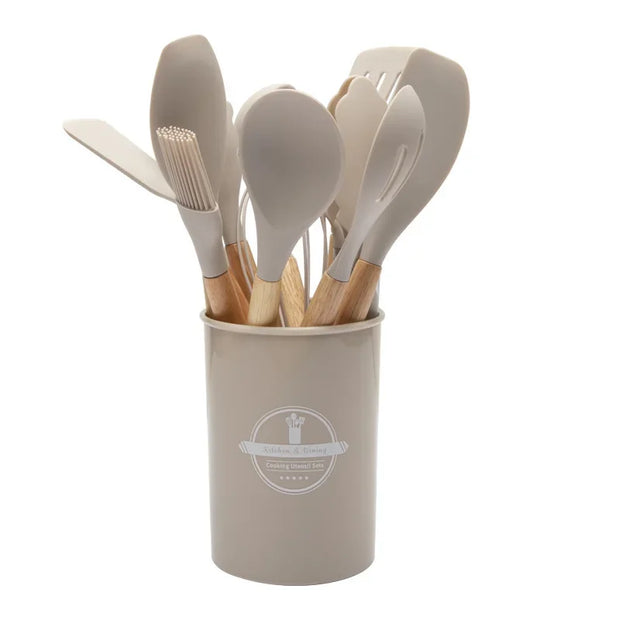 12-Piece Silicone Kitchen Utensil Set