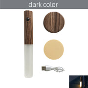 Motion Sensor Smart LED Night Light Rechargeable Magnetic Wall Light Portable Lamp for Cabinet Hallway Bedroom Bath Staircase